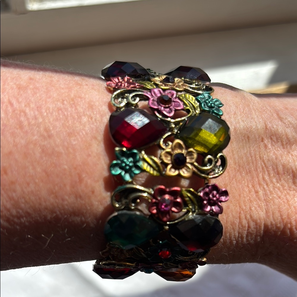 Floral Multicolor Bracelet